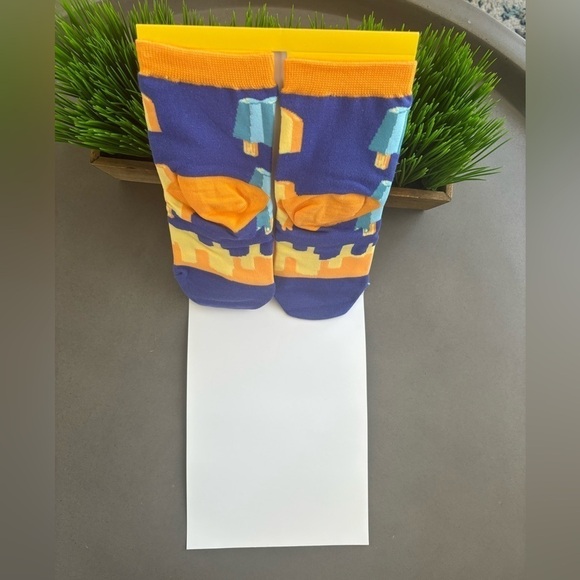 Foot Cardigan XOXO Sock Fairy| Popsicle Print | Kids one size NWT - Picture 4 of 8